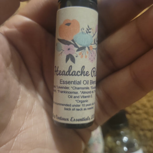 Essential oil roller blends
