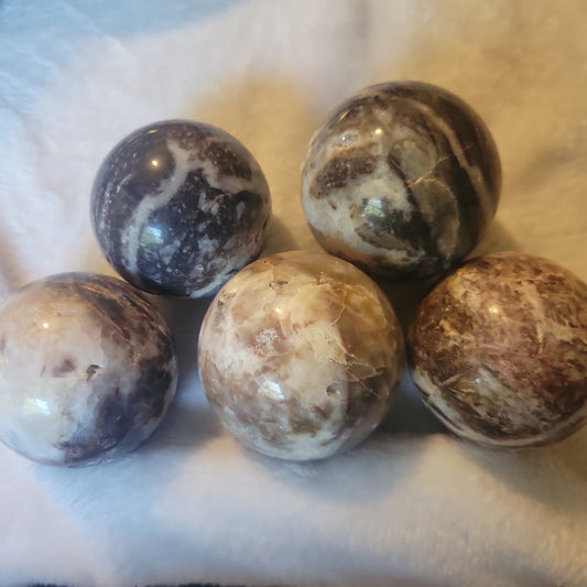 Sphalerite Spheres