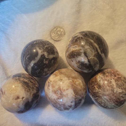 Sphalerite Spheres