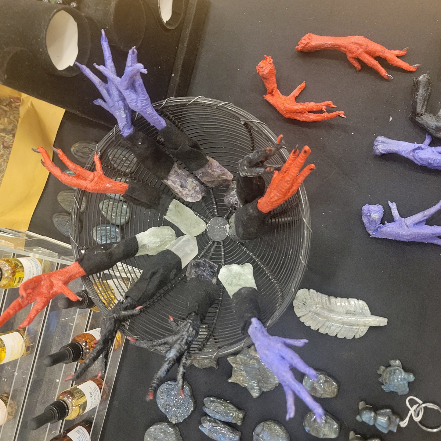 Decorated chicken feet