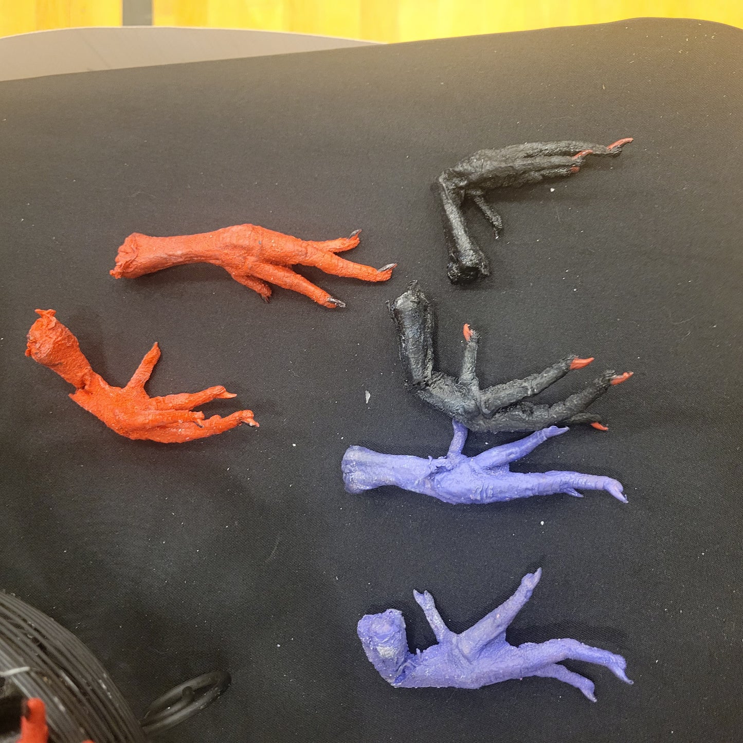 Decorated chicken feet
