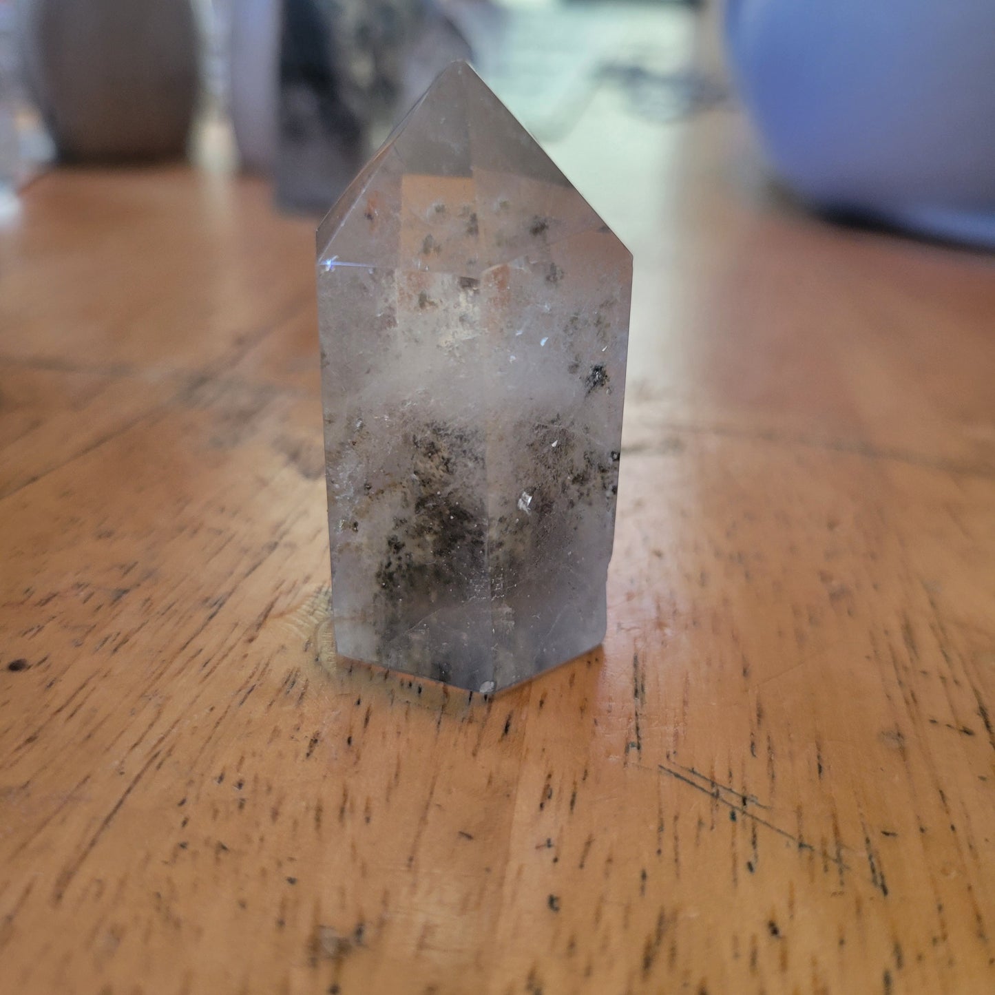 Clear and Garden Quartz free forms