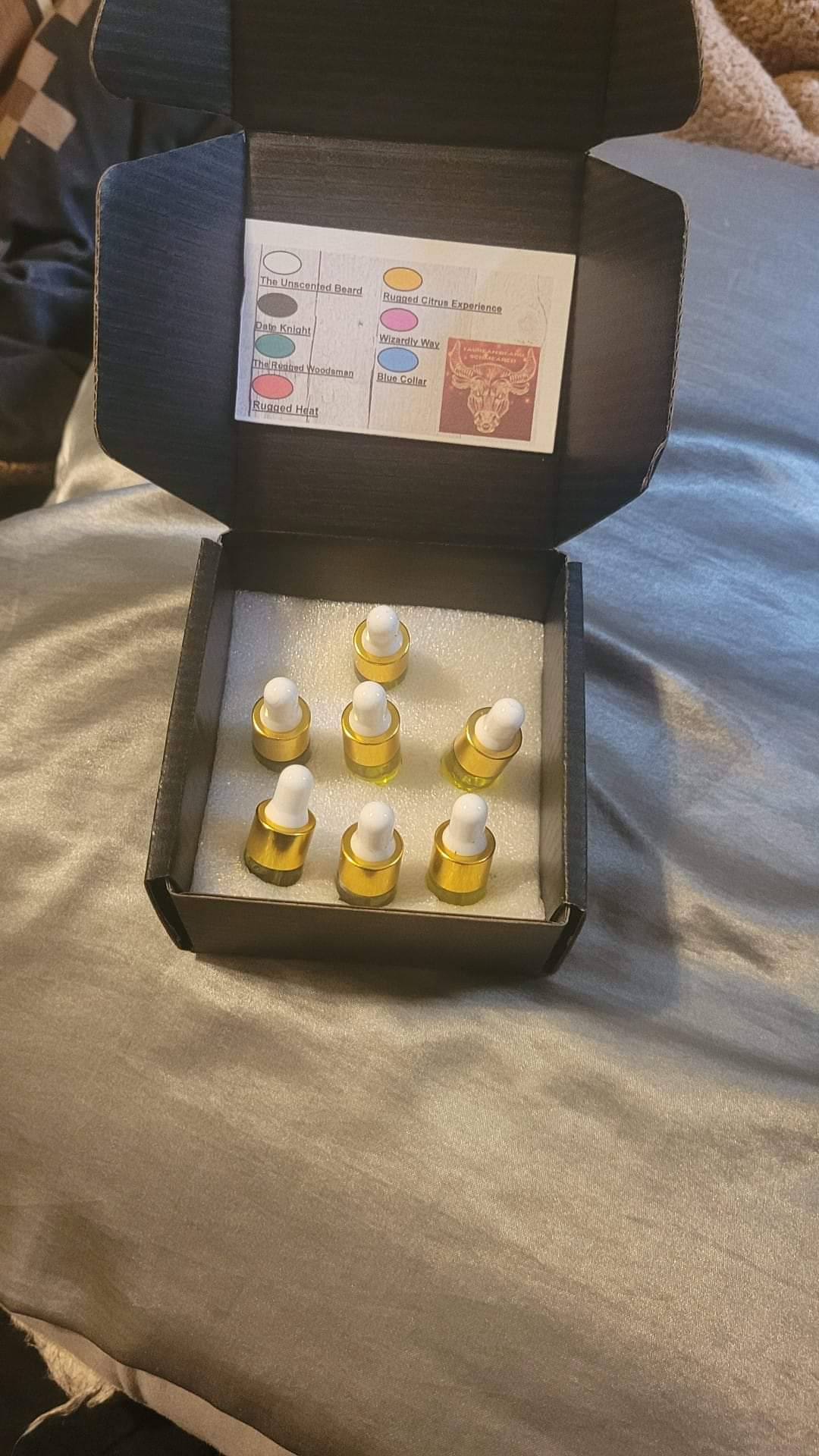 Taurean Beard Schmeared Beard Oils