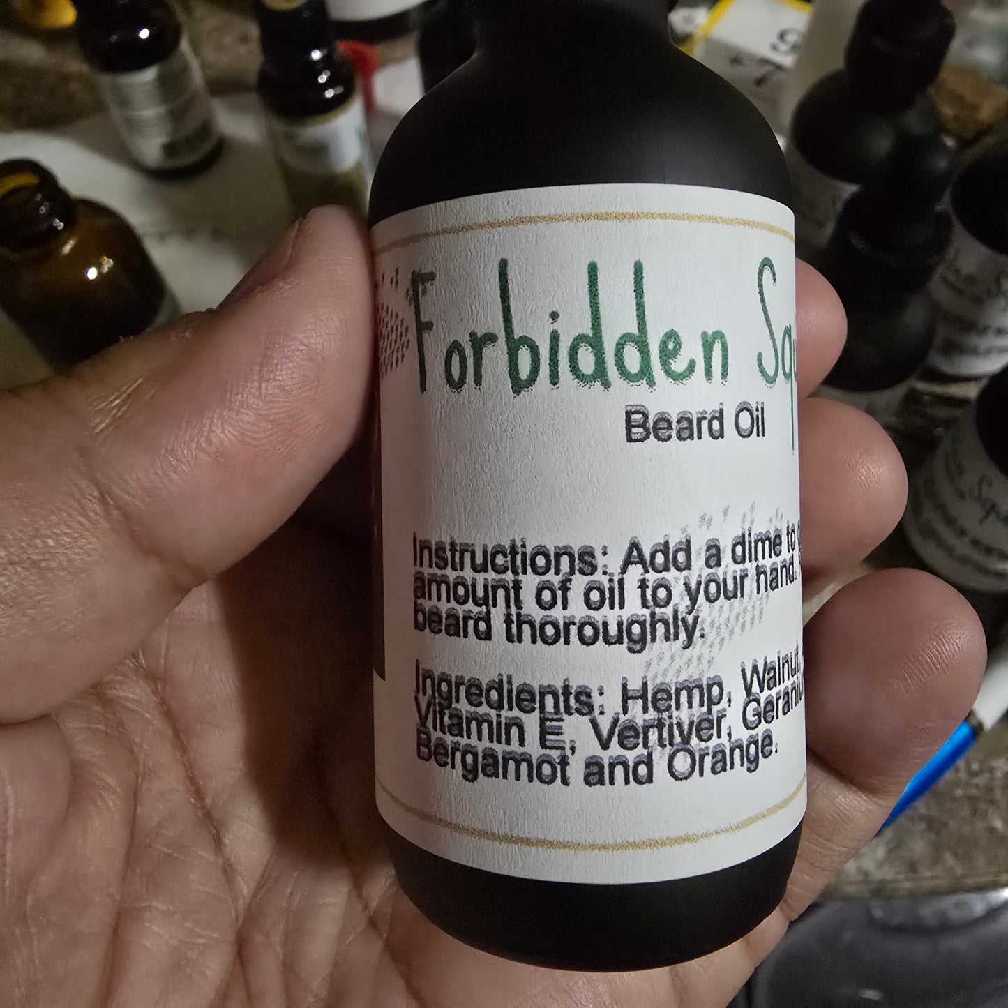 Taurean Beard Schmeared Beard Oils