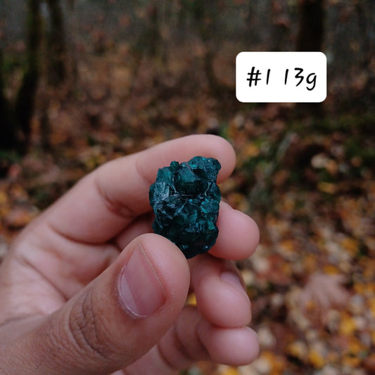 Small Dioptase clusters