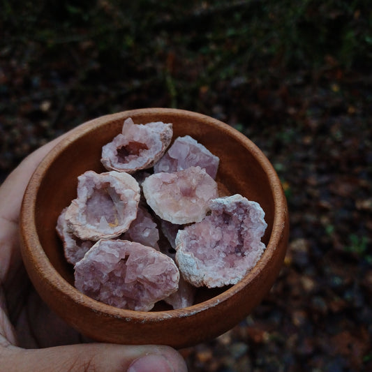 Pink Amethyst Geodes