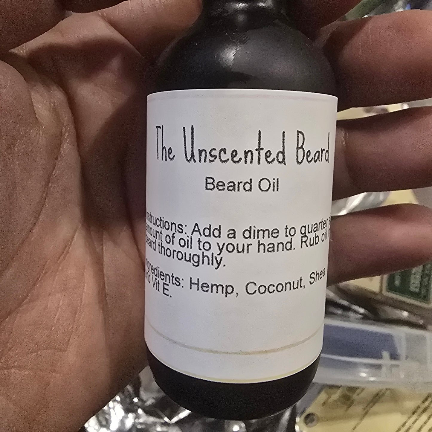 Taurean Beard Schmeared Beard Oils