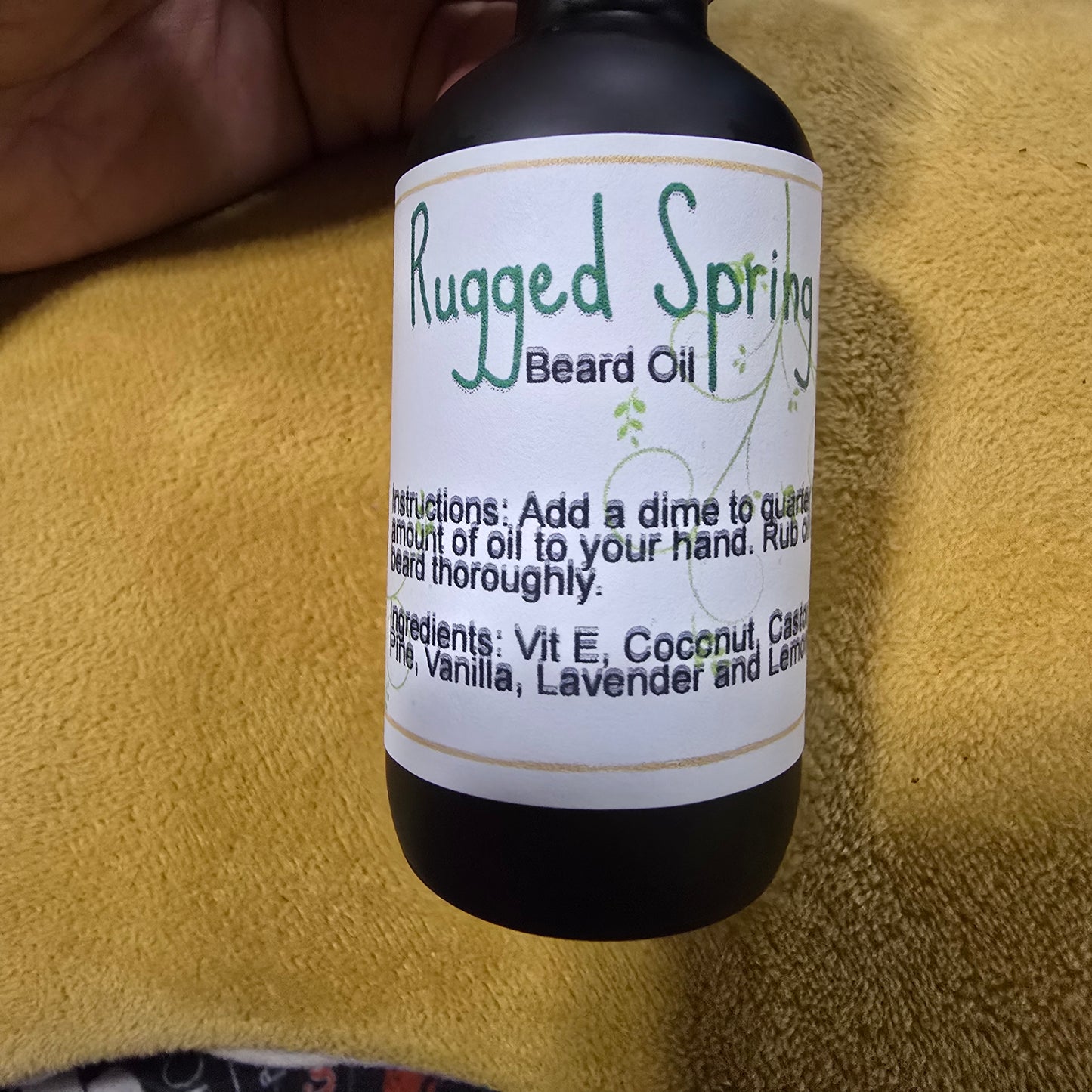Taurean Beard Schmeared Beard Oils