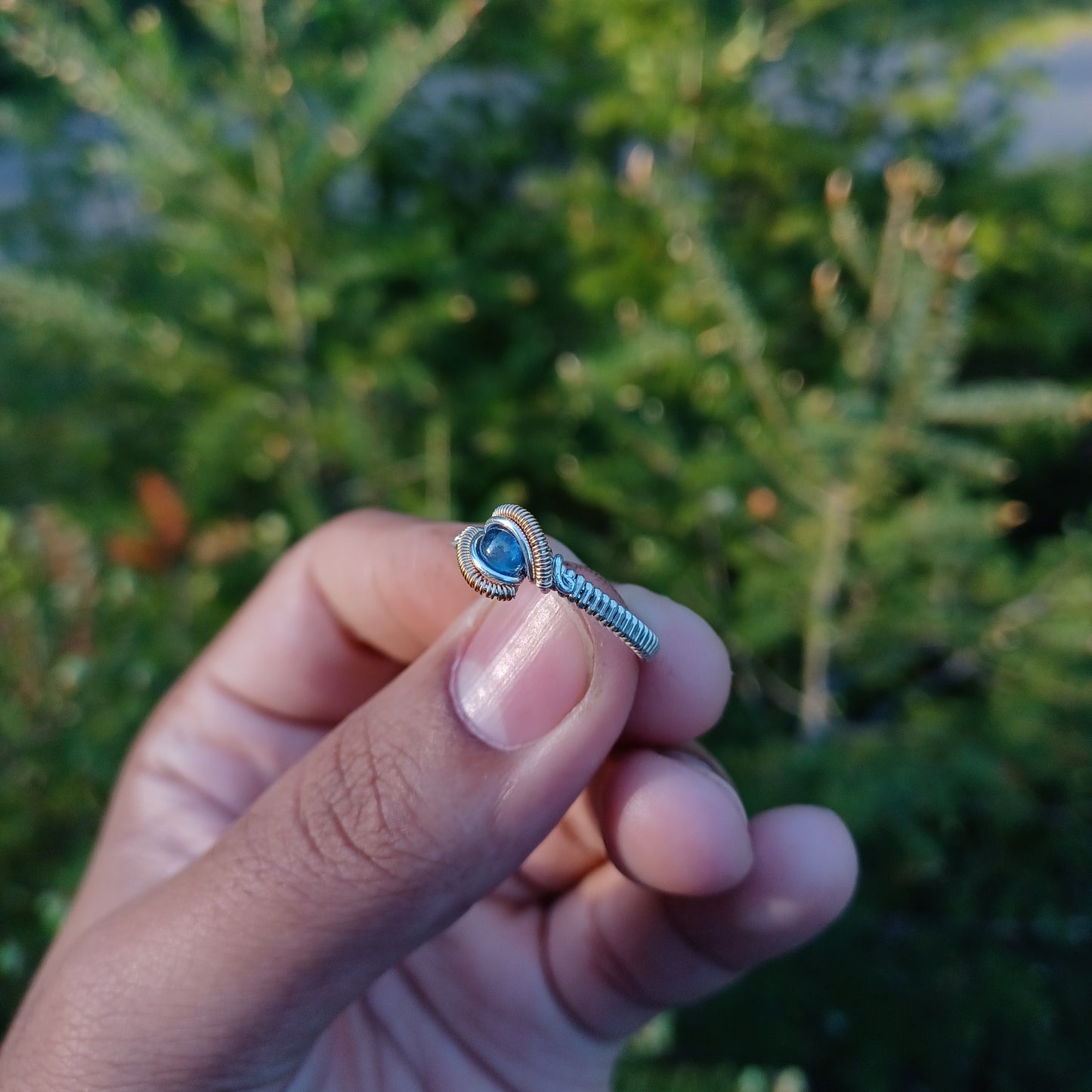 Cambodian Sapphire Ring size 8