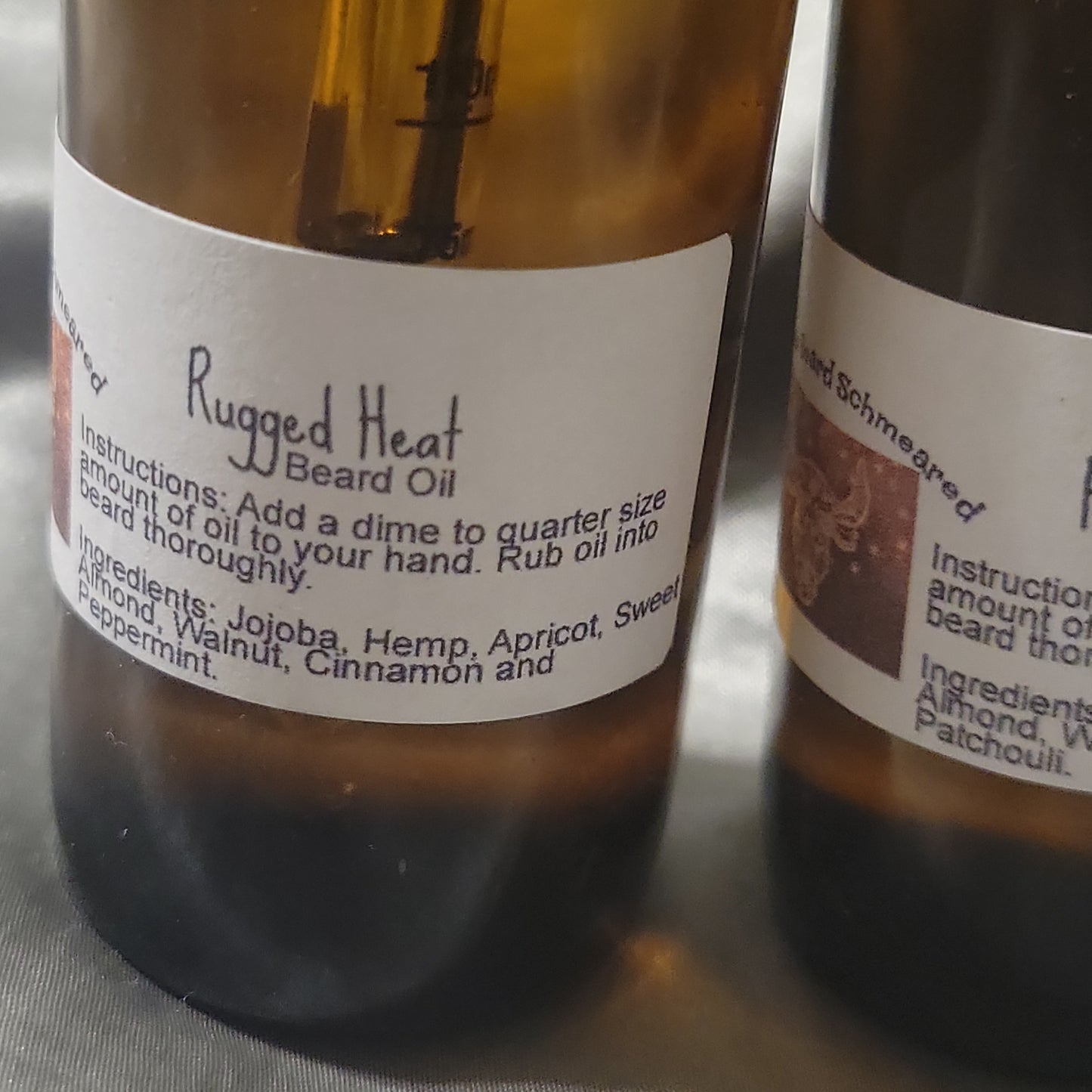 Taurean Beard Schmeared Beard Oils