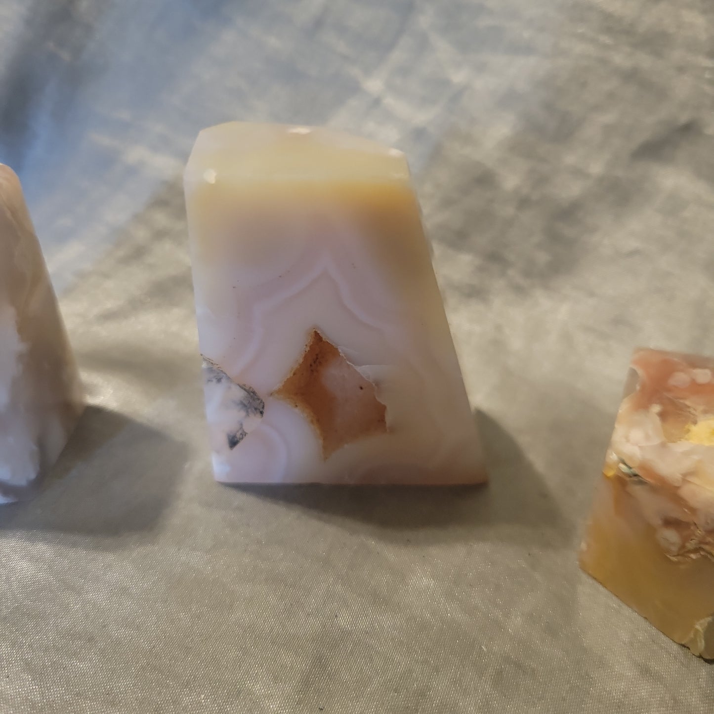 Palm stones, hearts and Freeforms