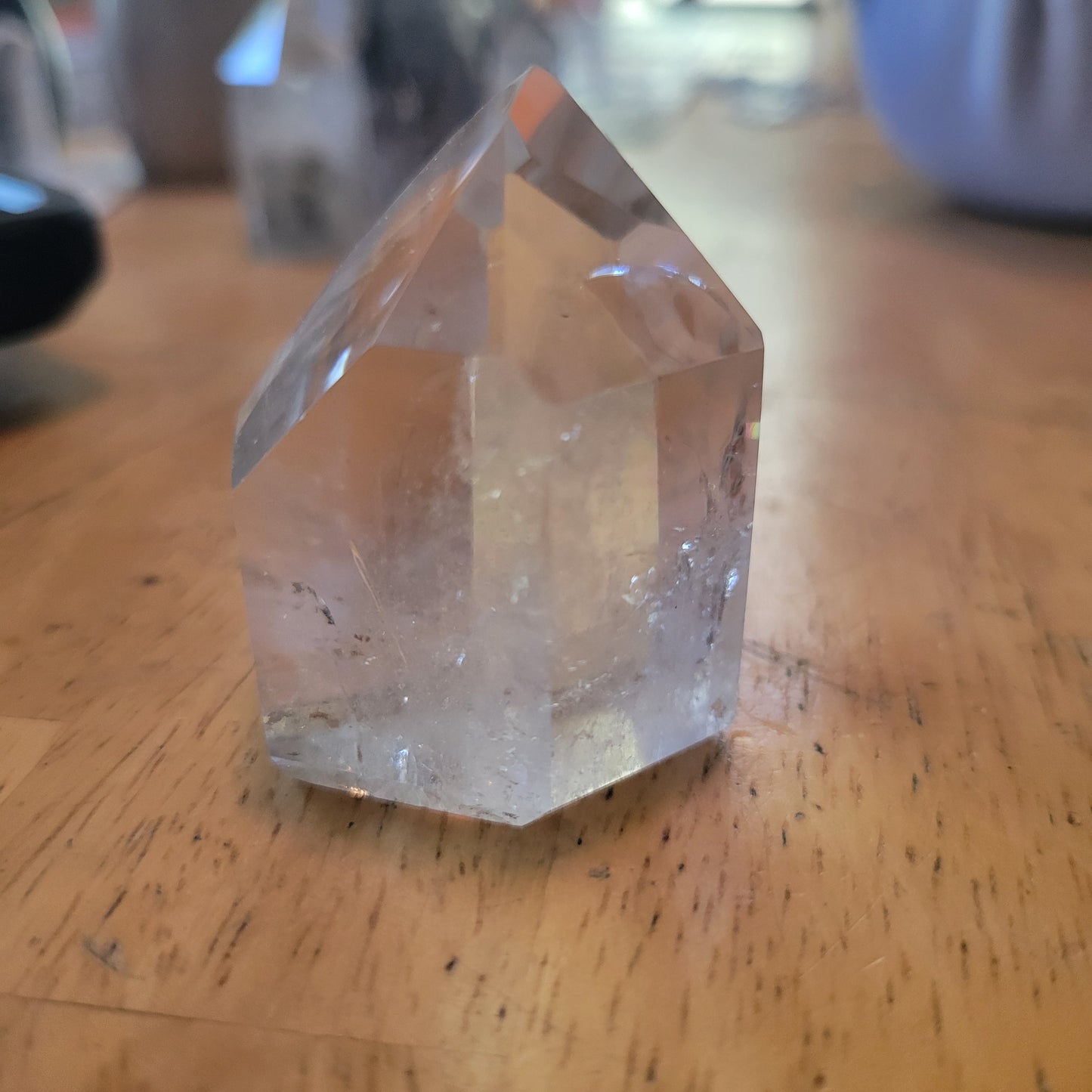 Clear and Garden Quartz free forms