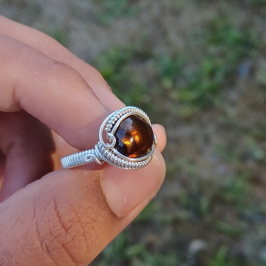 🔥  Fire agate ring 🔥 size 7