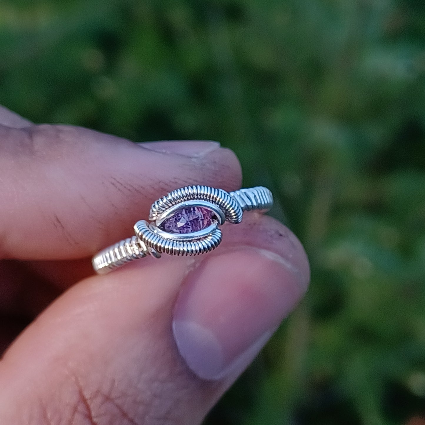 Winza sapphire ring size 8