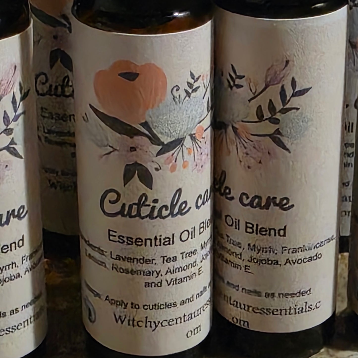 Essential oil roller blends