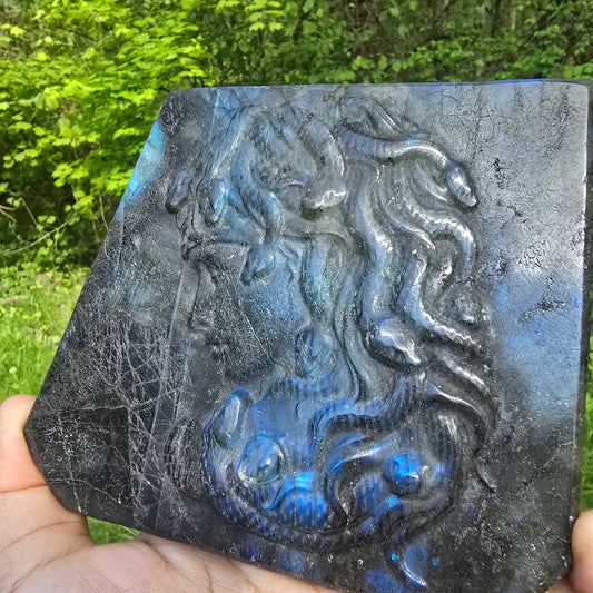 Medusa in Labradorite