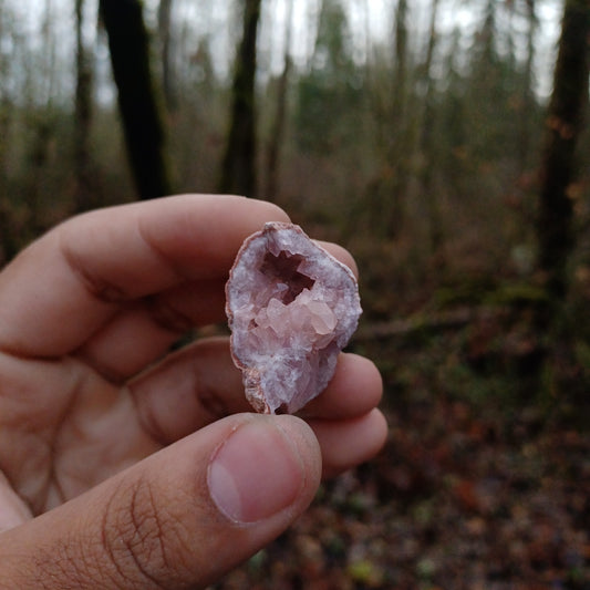 Pink Amethyst Geodes