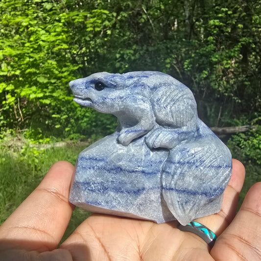Squirrel Carving