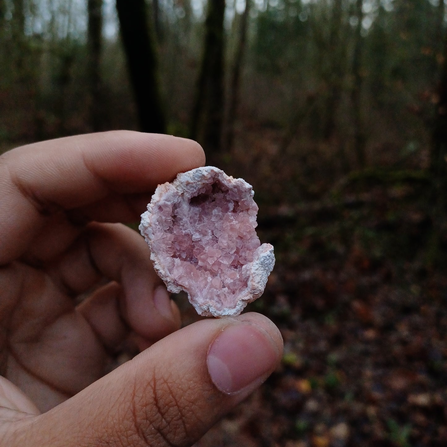 Pink Amethyst Geodes