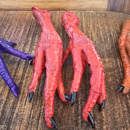 Decorated chicken feet