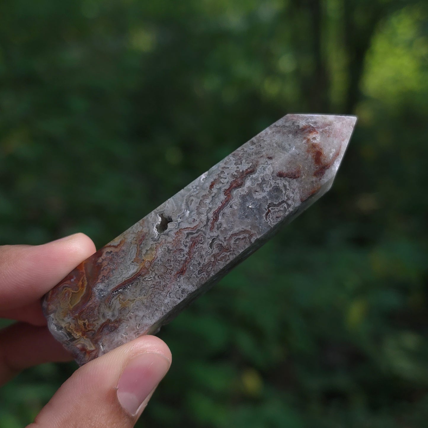 Mexican Lace Agate Points