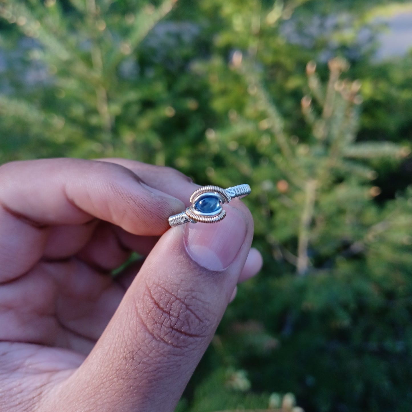 Cambodian Sapphire Ring size 8