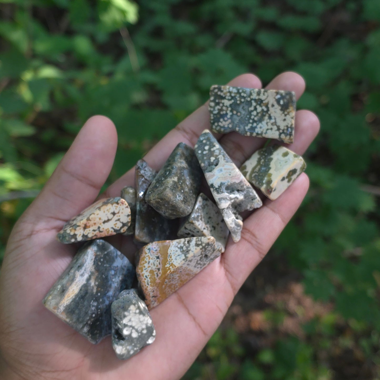Ocean jasper tumbles