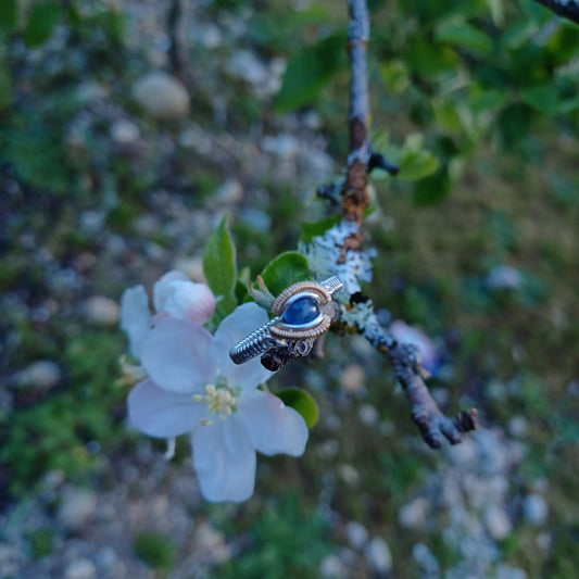 Cambodian Sapphire Ring size 8