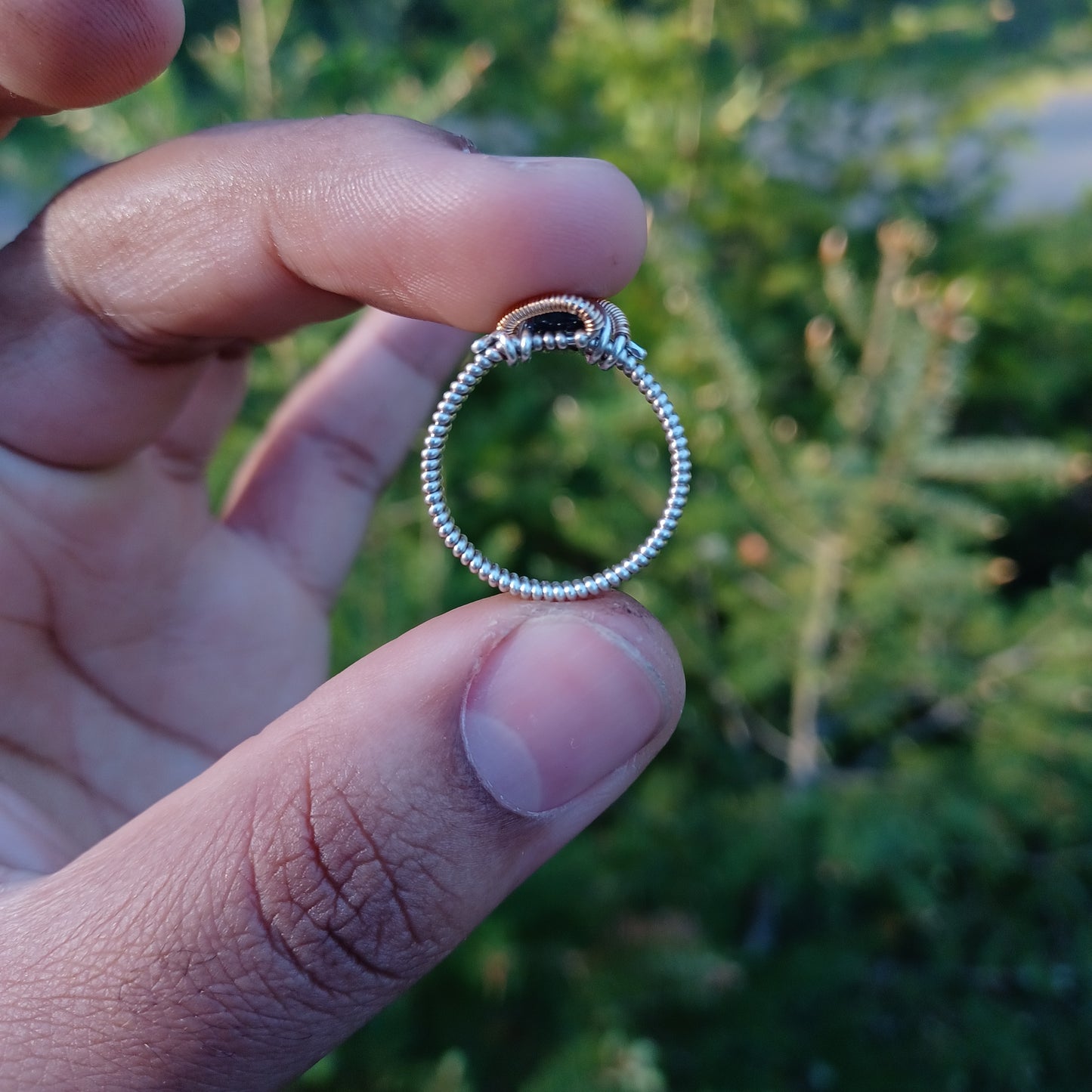 Cambodian Sapphire Ring size 8