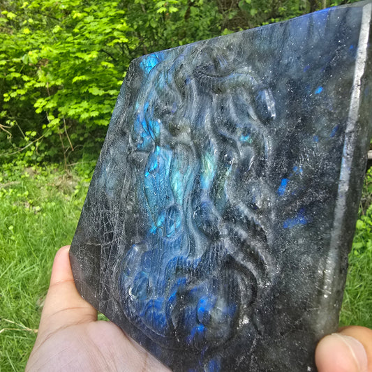 Medusa in Labradorite